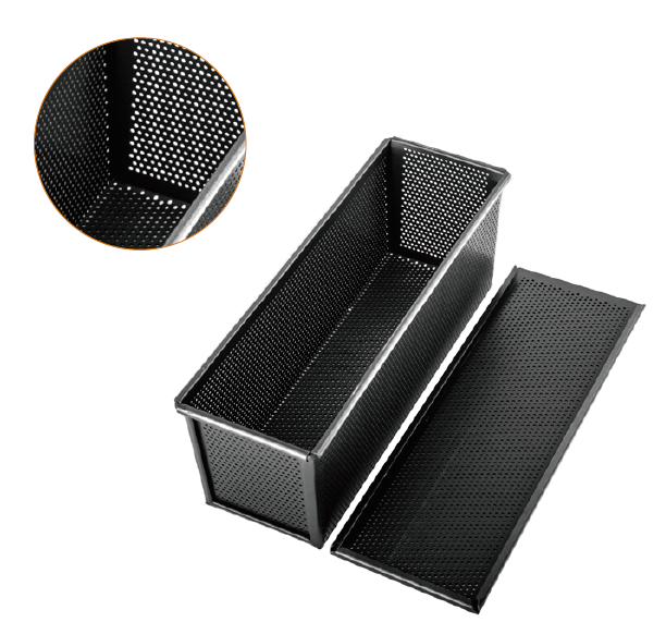Punching Toast Box Bread Pan